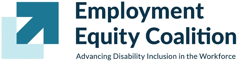 Employment Equity Coalition Logo With Blue Text